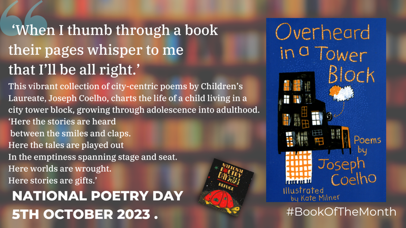 Image of Book of the Month: October 2023 'Overheard in a Tower Block'